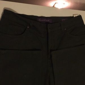 Olive Green Gloria Vanderbilt Jeans NWOT!